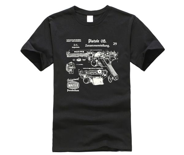 new fashion cool casual t shirts ww2 german pistole parabellum p08 luger vintage drawings printed t-shirts t shirts
new fashion cool casual t shirts ww2 german pistole parabellum p08 luger vintage drawings printed t-shirts t shirts