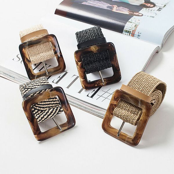 fashion womens vintage braided waist belt stretch elastic wood buckle dress waistband uk, Black;brown
fashion womens vintage braided waist belt stretch elastic wood buckle dress waistband uk, Black;brown