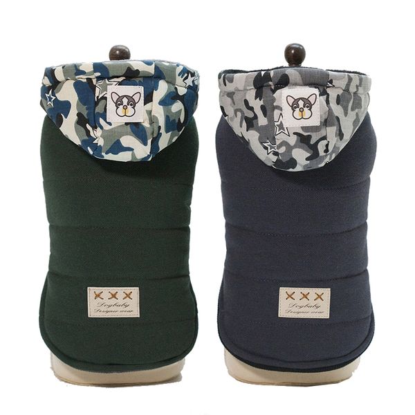 dog apparel camouflage pet hooded coat jacket winter warm clothes for small dogs chihuahua pug clothing soft cotton puppy cat outfit
dog apparel camouflage pet hooded coat jacket winter warm clothes for small dogs chihuahua pug clothing soft cotton puppy cat outfit