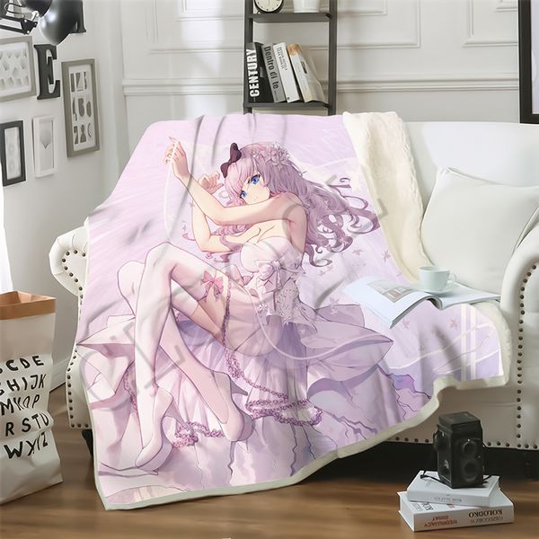 cloocl anime kaguya sama love is war fashion blanket 3d print double layer sherpa blanket on bed home textiles dreamlike style
cloocl anime kaguya sama love is war fashion blanket 3d print double layer sherpa blanket on bed home textiles dreamlike style