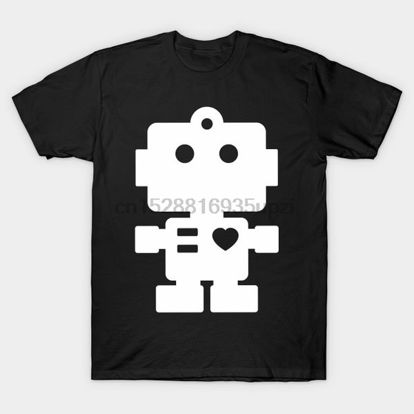 мужчины с коротким рукавом футболки белый робот симпатичный робот t shirt женщины футболку
мужчины с коротким рукавом футболки белый робот симпатичный робот t shirt женщины футболку
