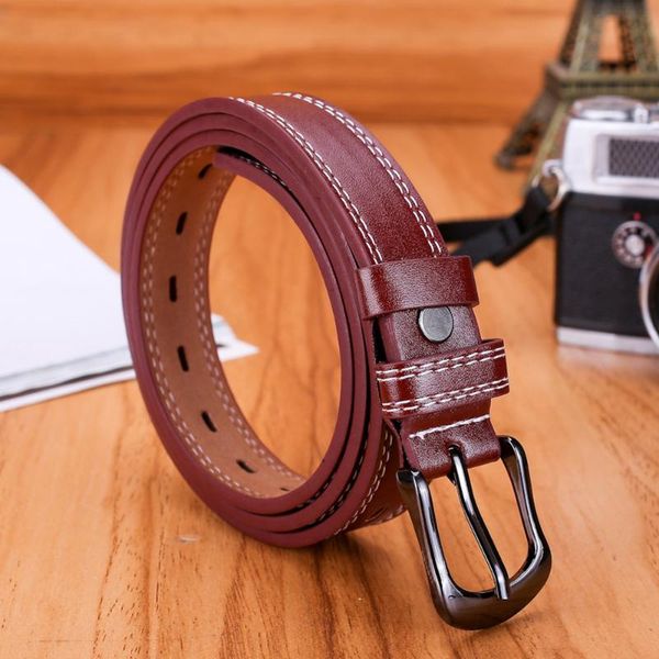 women lady girls skinny simple waist belt thin leather buckle narrow waistband fashion belts ladies on dresses #yj, Black;brown
women lady girls skinny simple waist belt thin leather buckle narrow waistband fashion belts ladies on dresses #yj, Black;brown
