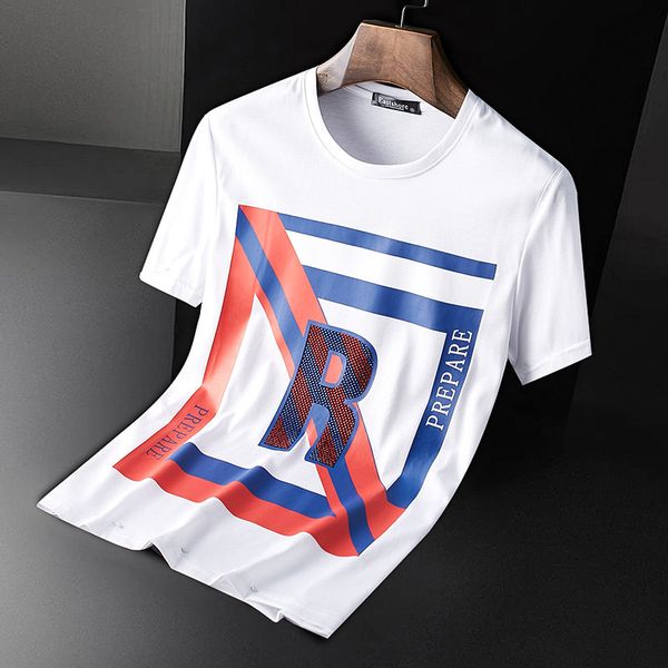 2020 men's t-shirt clothes fashion brand short-sleeved t-shirt men's mercerized cotton printed round neck short-sleeved men's, White;black
2020 men's t-shirt clothes fashion brand short-sleeved t-shirt men's mercerized cotton printed round neck short-sleeved men's, White;black