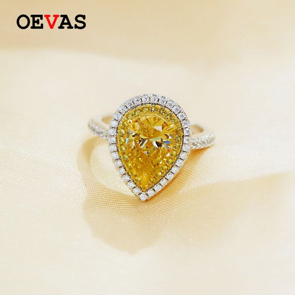 cluster rings oevas + yellow water drop zircon for women 100% 925 sterling silver sparking wedding party jewelry gift, Golden;silver
cluster rings oevas + yellow water drop zircon for women 100% 925 sterling silver sparking wedding party jewelry gift, Golden;silver