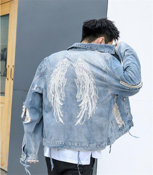 embroidery lapel neck fashion mens short coats with zipper feather designer mens jackets holes longs slim mens outerwears, Black;brown
embroidery lapel neck fashion mens short coats with zipper feather designer mens jackets holes longs slim mens outerwears, Black;brown