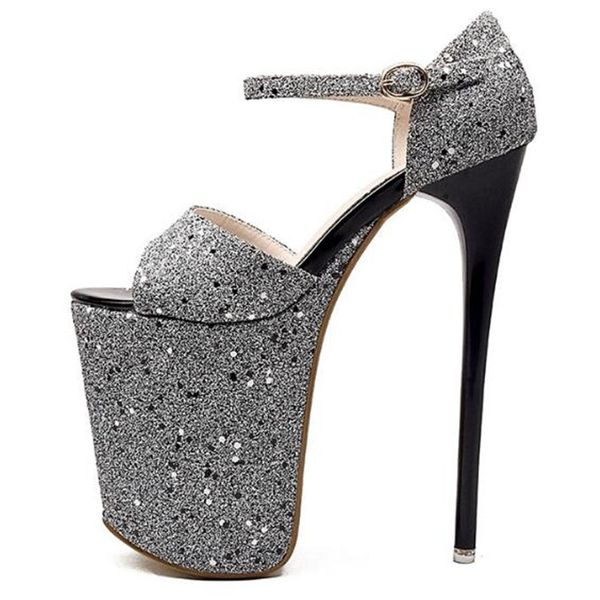 женщины насосы 20см тонкие высокие каблуки серебро sexy sequined ткань пряжки ремень открытым носком платье sexy party wedding bling обувь д, Black
женщины насосы 20см тонкие высокие каблуки серебро sexy sequined ткань пряжки ремень открытым носком платье sexy party wedding bling обувь д, Black