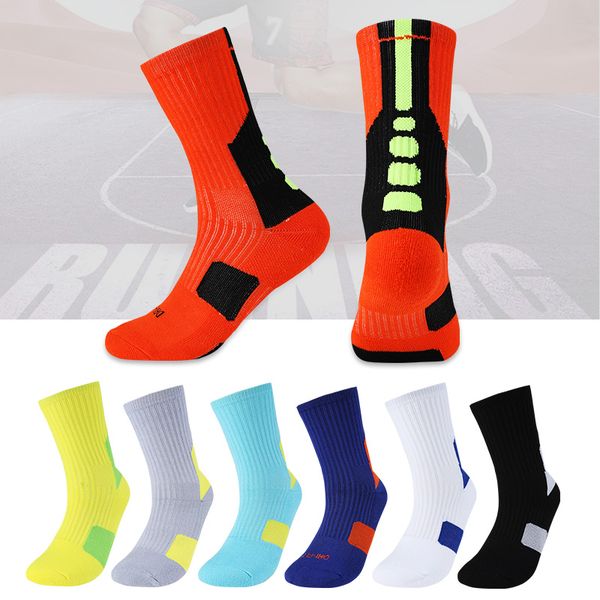 professional sports basketball socks for running comfortable breathable thicknon-slip elastic and non-fading, Blue;black
professional sports basketball socks for running comfortable breathable thicknon-slip elastic and non-fading, Blue;black