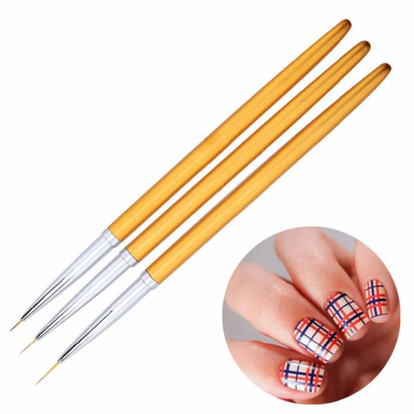 nail brushes 3pcs/set art brush yellow crystal liner dotting acrylic builder painting drawing carving pen uv gel manicure tool
nail brushes 3pcs/set art brush yellow crystal liner dotting acrylic builder painting drawing carving pen uv gel manicure tool