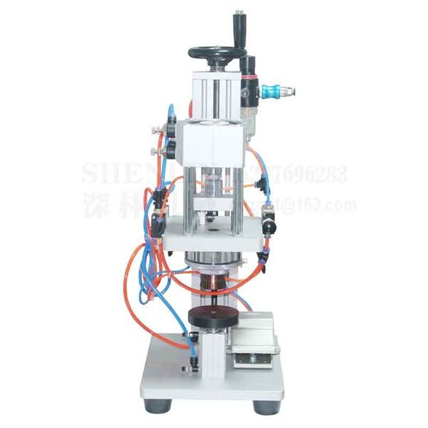 shenlin pneumatic perfume crimping machine capper metal cap press machine cap sealing perfume crimper sealer
shenlin pneumatic perfume crimping machine capper metal cap press machine cap sealing perfume crimper sealer