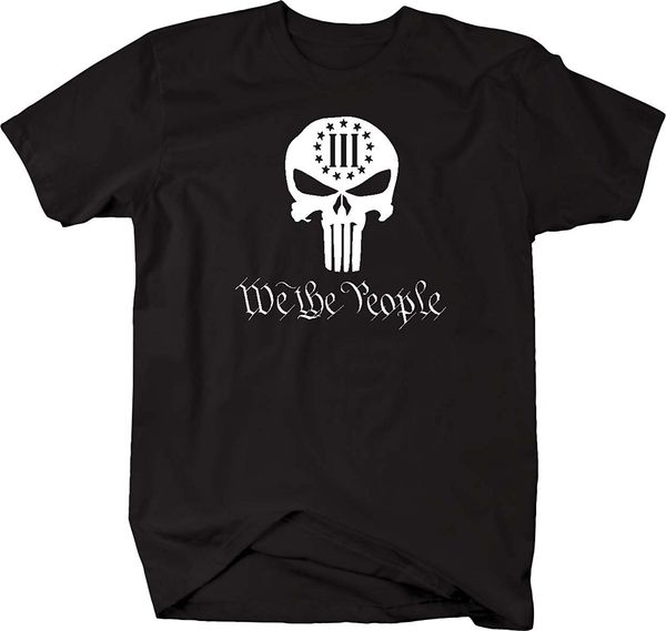 2019 fashion short sleeve cotton o neck we the people punisher skull constitutional 3% om t shirt design
2019 fashion short sleeve cotton o neck we the people punisher skull constitutional 3% om t shirt design