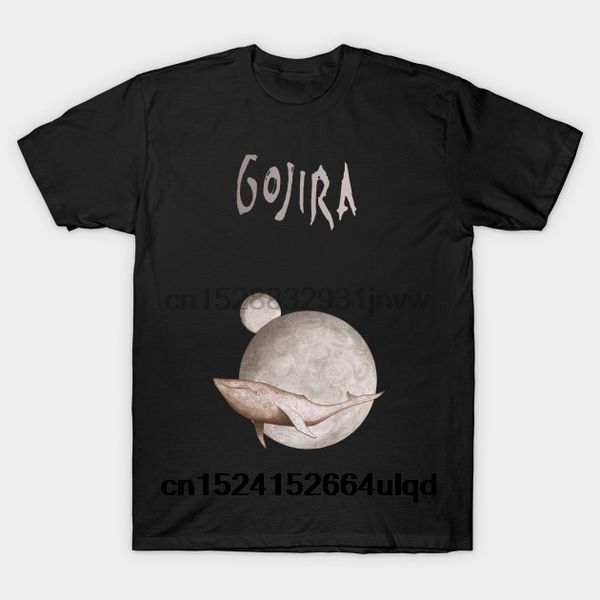 100% cotton o-neck custom printed tshirt men t shirt gojira whale - gojira women t-shirt