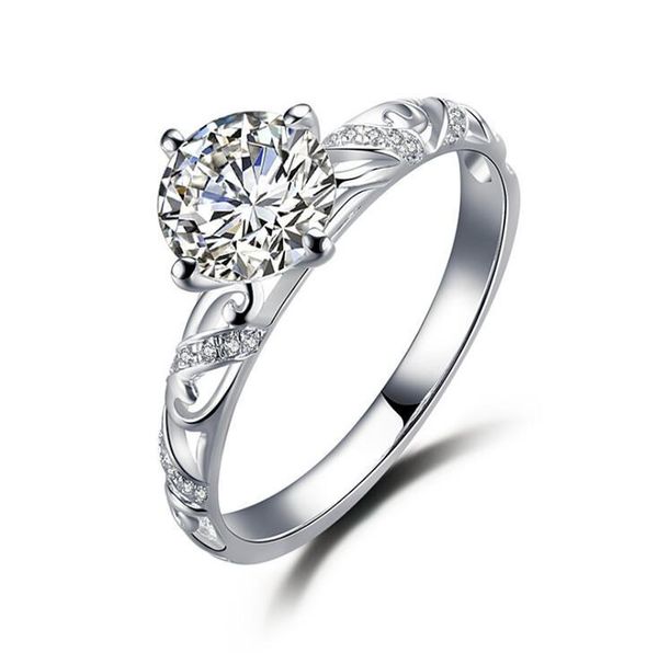 1ct sterling silver wedding anniversary moissanite diamond ring engagement party band fine jewelry pt950 women gift pass diamond pen test, Slivery;golden
1ct sterling silver wedding anniversary moissanite diamond ring engagement party band fine jewelry pt950 women gift pass diamond pen test, Slivery;golden