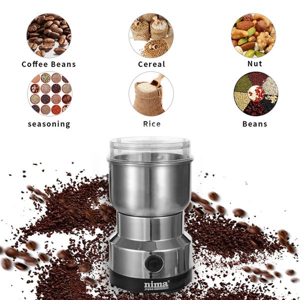 coffee grinder electric mini coffee bean nut grinder coffee beans multifunctional home coffe machine kitchen tool eu plug
coffee grinder electric mini coffee bean nut grinder coffee beans multifunctional home coffe machine kitchen tool eu plug