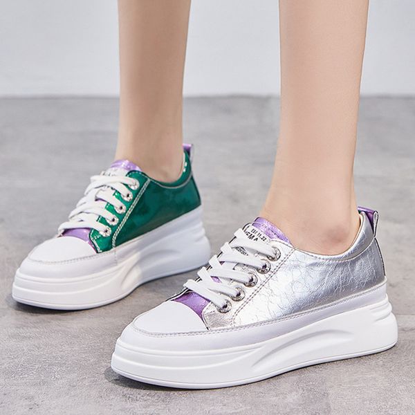100% genuine leather shoes women casual sneakers women platform shoes comfortable ladies chaussure femme, Black
100% genuine leather shoes women casual sneakers women platform shoes comfortable ladies chaussure femme, Black