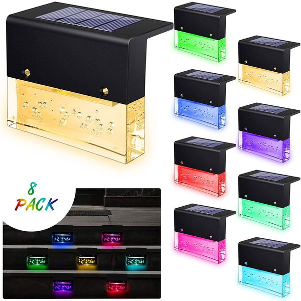 solar lamps, deck lights fence post outdoor light garden decorative waterproof lighting with warm white/rgb color changing modes
solar lamps, deck lights fence post outdoor light garden decorative waterproof lighting with warm white/rgb color changing modes