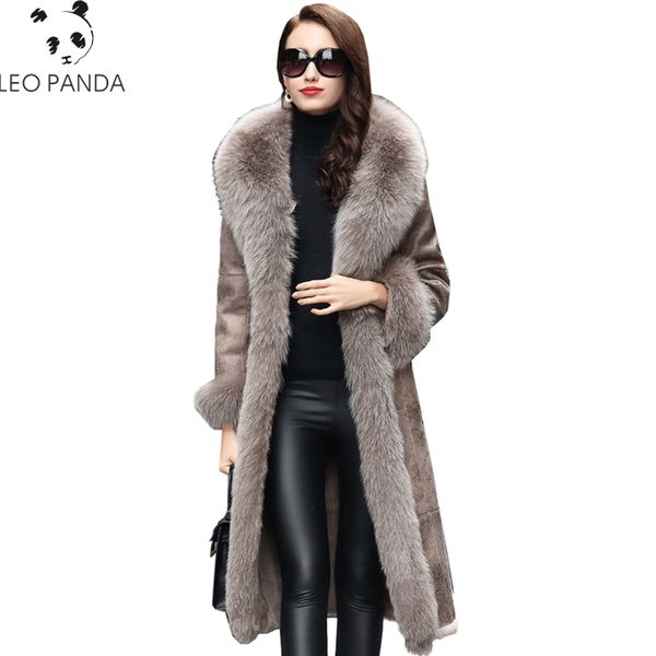women's leather & faux 2021 women winter jacket superior quality fur collar liner real parka cothes, Black
women's leather & faux 2021 women winter jacket superior quality fur collar liner real parka cothes, Black