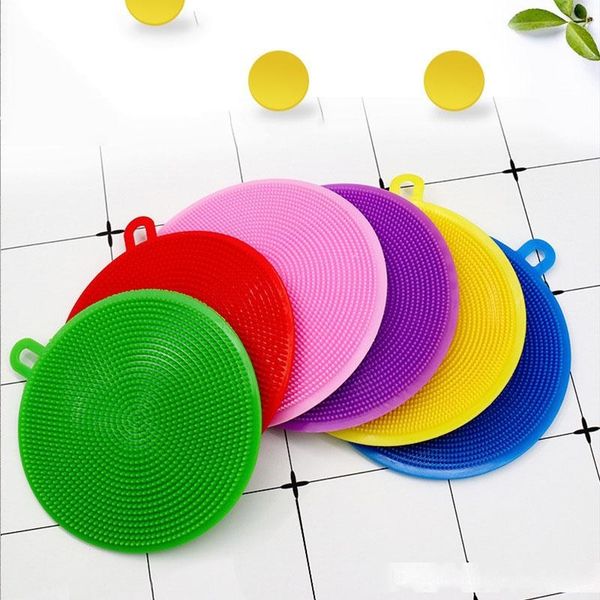 magic silicone dish bowl cleaning brushes scouring pad pot pan wash brushes cleaner kitchen tools 6 colors
magic silicone dish bowl cleaning brushes scouring pad pot pan wash brushes cleaner kitchen tools 6 colors