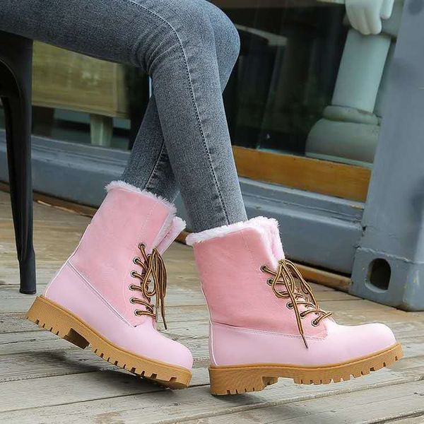 classic women winter boots suede ankle snow boots female warm fur plush insole botas mujer winter shoes for ladies, Black
classic women winter boots suede ankle snow boots female warm fur plush insole botas mujer winter shoes for ladies, Black