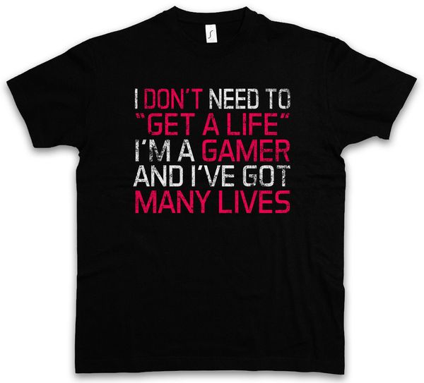 i don't need to get a life t-shirt fun gamer gaming admin computer scientist summer short sleeves new fashion t shirt
i don't need to get a life t-shirt fun gamer gaming admin computer scientist summer short sleeves new fashion t shirt