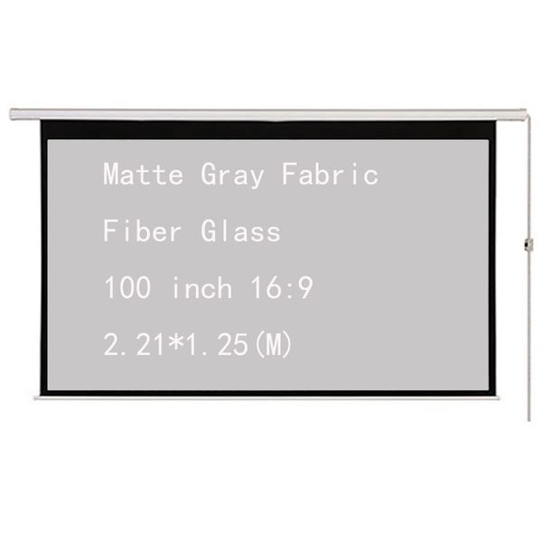projection screens thinyou 100inch 16:9 electric motorized projector screen matte gray fabric fiber glass with remote for home theater movie
projection screens thinyou 100inch 16:9 electric motorized projector screen matte gray fabric fiber glass with remote for home theater movie