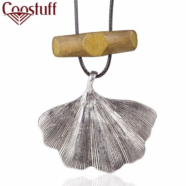 vintage plant jewelry long necklace for women wooden beads leaf pendant statement necklaces & pendants jewellery suspension 2020, Silver
vintage plant jewelry long necklace for women wooden beads leaf pendant statement necklaces & pendants jewellery suspension 2020, Silver