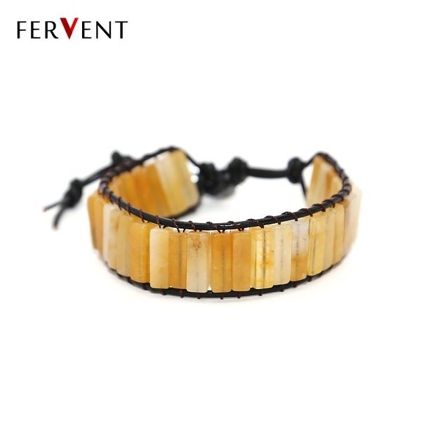 tennis bohemia bracelet natural stone single vintage leather wrap semi precious beaded drop, Golden;silver
tennis bohemia bracelet natural stone single vintage leather wrap semi precious beaded drop, Golden;silver
