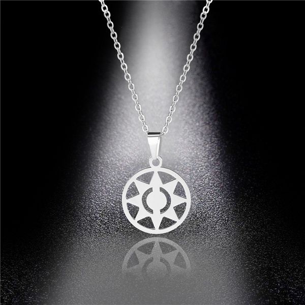 sun titanium steel necklace men and women simple hip hop net red pendant trendy student jewelry source, Silver
sun titanium steel necklace men and women simple hip hop net red pendant trendy student jewelry source, Silver