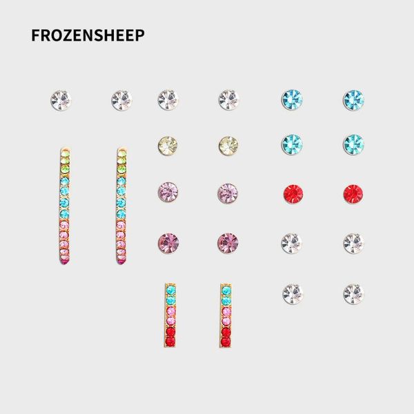 stud frozensheep 12pcs/set simple rhinestone earrings female trendy 2021 crystal alloy c shape creative jewelry, Golden;silver
stud frozensheep 12pcs/set simple rhinestone earrings female trendy 2021 crystal alloy c shape creative jewelry, Golden;silver