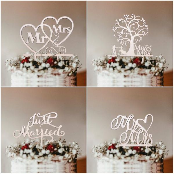 1pcs hollow letter love just married mr&mrs cake er bride and groom wooden wedding cake er for wedding party supplies
1pcs hollow letter love just married mr&mrs cake er bride and groom wooden wedding cake er for wedding party supplies
