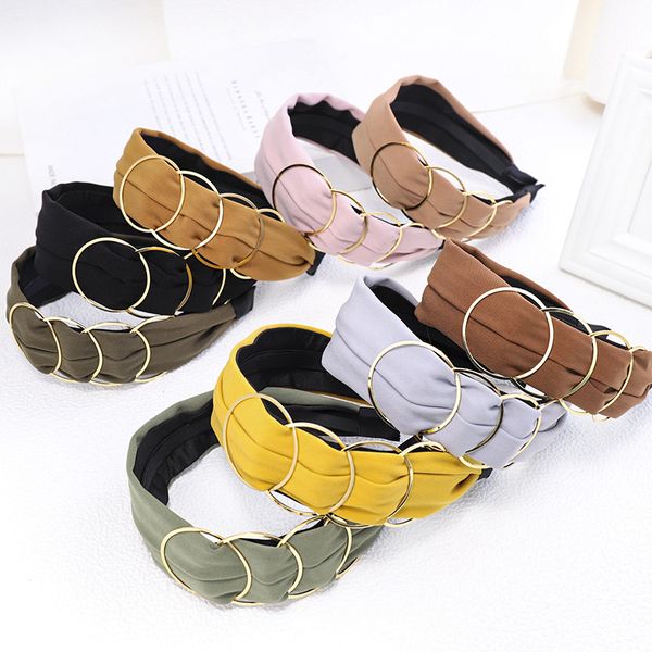 hair accessories fashion gold metal clasp bands for women clips hoop girls headband washing headwear diademas
hair accessories fashion gold metal clasp bands for women clips hoop girls headband washing headwear diademas