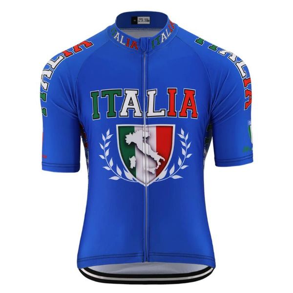 new italia cycling jersey national team flag men summer road pro racing clothes mountain bike jersey triathlon cycling clothing, Black;red
new italia cycling jersey national team flag men summer road pro racing clothes mountain bike jersey triathlon cycling clothing, Black;red
