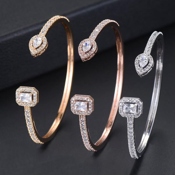 trendy slim bracelet women aperture bracelet cubic zirconia inlaid bracelets & bangles acero inoxidable joyeria mujer, Black
trendy slim bracelet women aperture bracelet cubic zirconia inlaid bracelets & bangles acero inoxidable joyeria mujer, Black