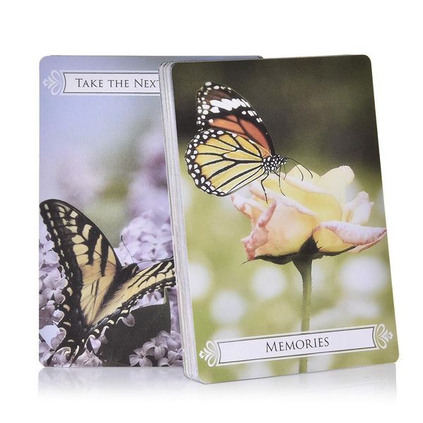 44pcs карты таро бабочки oracle карты для изменения жизни oracle card deck таблица игры партии игра настольные игры карточные игры руководст
44pcs карты таро бабочки oracle карты для изменения жизни oracle card deck таблица игры партии игра настольные игры карточные игры руководст