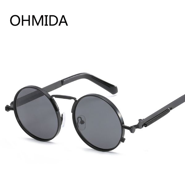 sunglasses ohmida round steampunk men retro polarized women black spring leg vintage fashion metal sun glasses uv400, White;black
sunglasses ohmida round steampunk men retro polarized women black spring leg vintage fashion metal sun glasses uv400, White;black