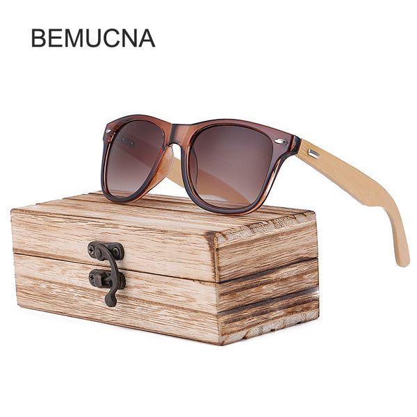 sunglasses 2021 bemucna bamboo men wooden glasses women brand designer original wood sun women/men, White;black
sunglasses 2021 bemucna bamboo men wooden glasses women brand designer original wood sun women/men, White;black
