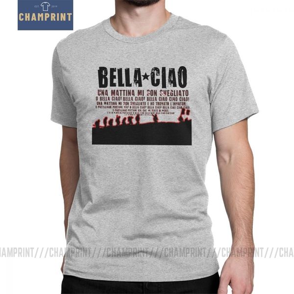 men's t shirts oh bella ciao vintage short sleeve money heist la case de papel tees crewneck cotton house of paper t-shirt
men's t shirts oh bella ciao vintage short sleeve money heist la case de papel tees crewneck cotton house of paper t-shirt