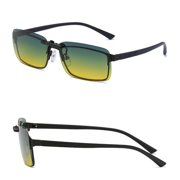 2020 new rimless polarized sunglasses clip on glasses for driver driving men flip myopia on sun glasses night vision lens uv400, White;black
2020 new rimless polarized sunglasses clip on glasses for driver driving men flip myopia on sun glasses night vision lens uv400, White;black