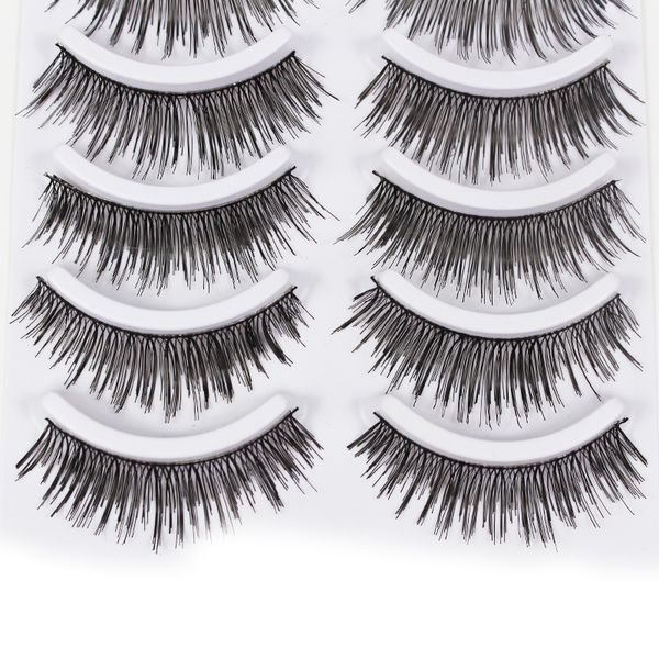 false eyelashes 10 pairs of 3d natural thick soft eyelash makeup eye tail extension tool
false eyelashes 10 pairs of 3d natural thick soft eyelash makeup eye tail extension tool