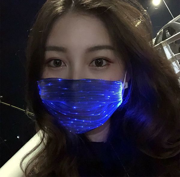 2020 merry christmas colorful led flashing designer face mask nightclub bar glowing color changing mask charging protection facemask
2020 merry christmas colorful led flashing designer face mask nightclub bar glowing color changing mask charging protection facemask