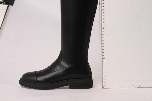 new winter style knee high boots genuine leather women boots warm fashion female cowhide women shoes, Black
new winter style knee high boots genuine leather women boots warm fashion female cowhide women shoes, Black