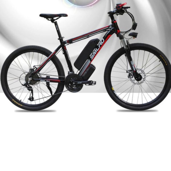26 inch mountain bike lithium battery 48v 15ah 350w 27 speed electric bicycle rockwheel, Silver;blue
26 inch mountain bike lithium battery 48v 15ah 350w 27 speed electric bicycle rockwheel, Silver;blue
