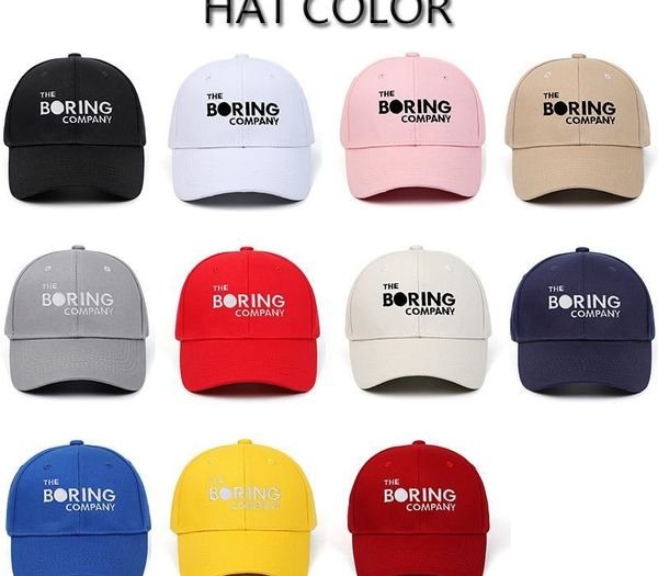 cotton the boring company dad hip-hop baseball cap sport embroidery hat adjustable structure summer hat for women men, Blue;gray
cotton the boring company dad hip-hop baseball cap sport embroidery hat adjustable structure summer hat for women men, Blue;gray
