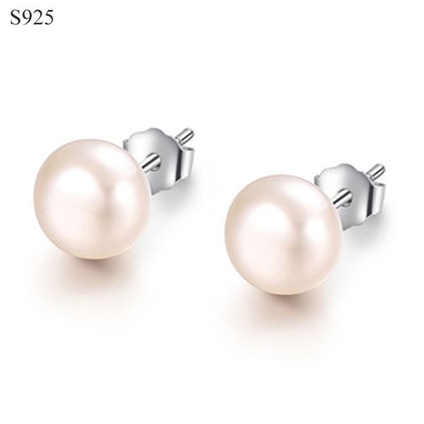 stud real natural freshwater pearl genuine pure solid 925 sterling earrings for women fine jewelry female earring bijoux gift, Golden;silver
stud real natural freshwater pearl genuine pure solid 925 sterling earrings for women fine jewelry female earring bijoux gift, Golden;silver