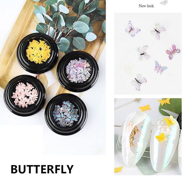 1 box colorful 3d butterfly nail sequins nail art flakes slices diy charm manicure decorations art flakes, Silver;gold
1 box colorful 3d butterfly nail sequins nail art flakes slices diy charm manicure decorations art flakes, Silver;gold