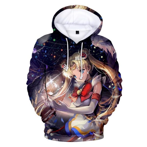 новые толстовки sailor moon printed дети фуфайки классический аниме пуловеры красивые мужчины / женщины 3d спортивные костюмы свитера с капю, Black
новые толстовки sailor moon printed дети фуфайки классический аниме пуловеры красивые мужчины / женщины 3d спортивные костюмы свитера с капю, Black