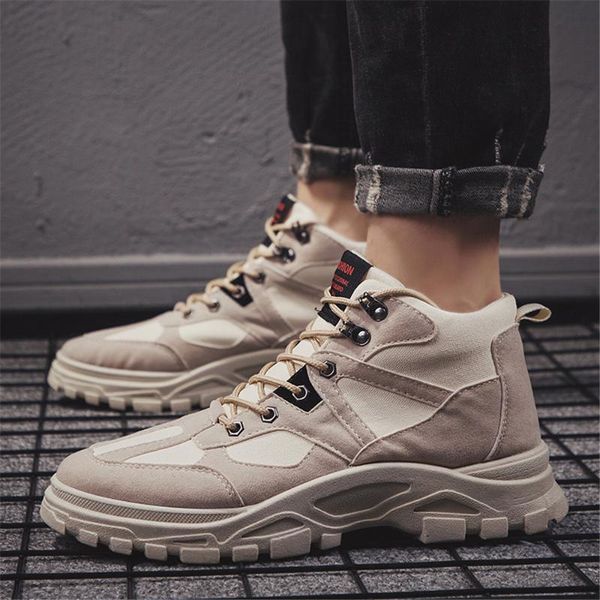 boots olomm high outdoor trend men's casual shoes comfortable non-slip men fashion sneakers hard-wearing rubber lacezapatos hombre, Black
boots olomm high outdoor trend men's casual shoes comfortable non-slip men fashion sneakers hard-wearing rubber lacezapatos hombre, Black