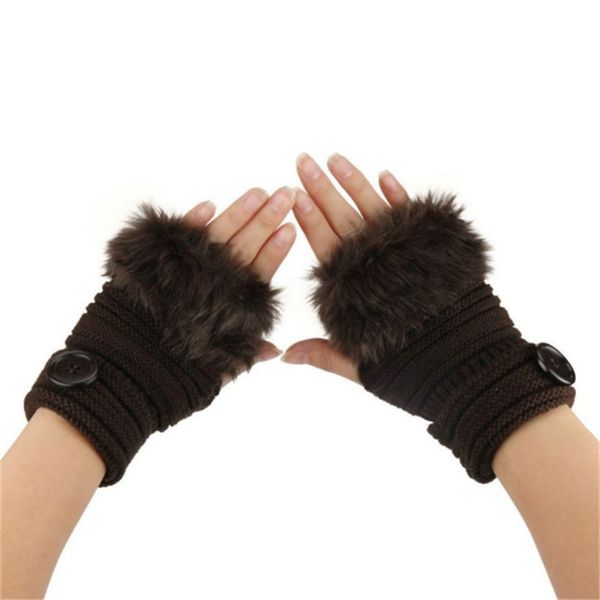 women warm winter fingerless gloves girls faux fur wrist comfortable soft gloves females mittens rekawiczki zimowe a40, Blue;gray
women warm winter fingerless gloves girls faux fur wrist comfortable soft gloves females mittens rekawiczki zimowe a40, Blue;gray