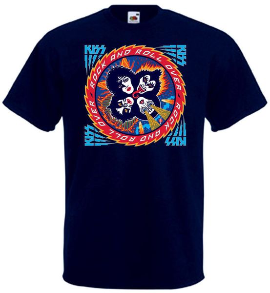 kiss rock and roll over v.2 t-shirt navy blue poster all sizes s-3xl men short sleeves t shirt tee basic
kiss rock and roll over v.2 t-shirt navy blue poster all sizes s-3xl men short sleeves t shirt tee basic