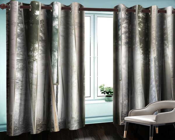 3d modern curtain window wholesale 3d blackout curtain european-style splicing forest beautiful and practical 3d digital printing curtains
3d modern curtain window wholesale 3d blackout curtain european-style splicing forest beautiful and practical 3d digital printing curtains