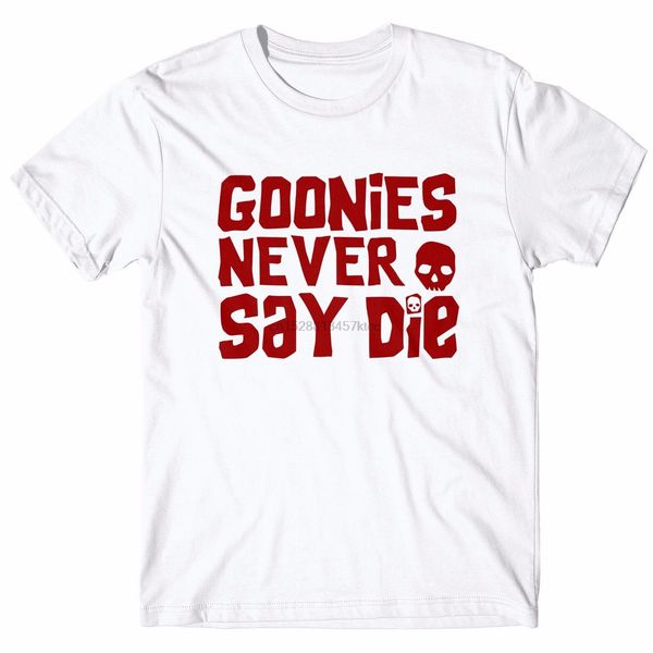 t-shirt uomo goonies never say die - maglietta 100% cotone - biancoshort sleeve male
t-shirt uomo goonies never say die - maglietta 100% cotone - biancoshort sleeve male
